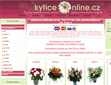 Tablet Screenshot of kytice-online.cz